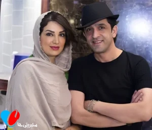 مجید یاسر و همسرش 